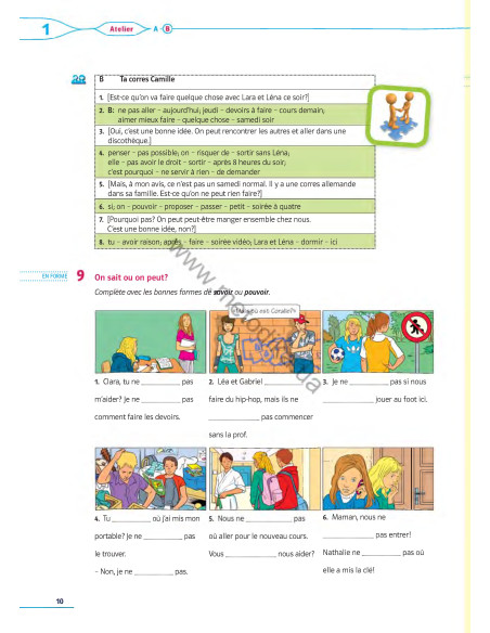 À la découverte du français 7. Робочий зошит для 7-го класу ЗНЗ (3-й рік навчання, 2-га іноземна мова) - фото 11
