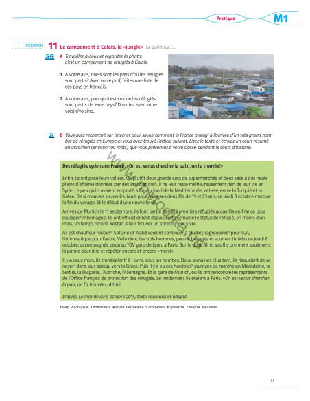 À la découverte du français 9. Робочий зошит для 9-го класу ЗНЗ (5-й рік навчання, 2-га іноземна мова) - фото 12 À la découverte du français 9. Робочий зошит для 9-го класу ЗНЗ (5-й рік навчання, 2-га іноземна мова) - фото 12