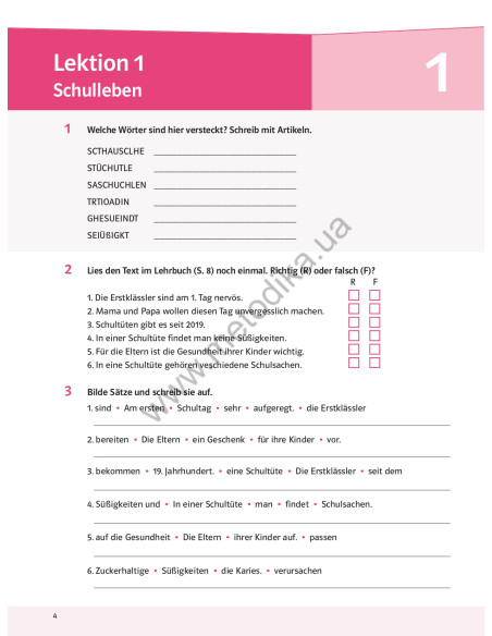 Parallelen 8 neu. Робочий зошит для 8-го класу ЗНЗ (4-й рік навчання, 2-га іноземна мова) - фото 5