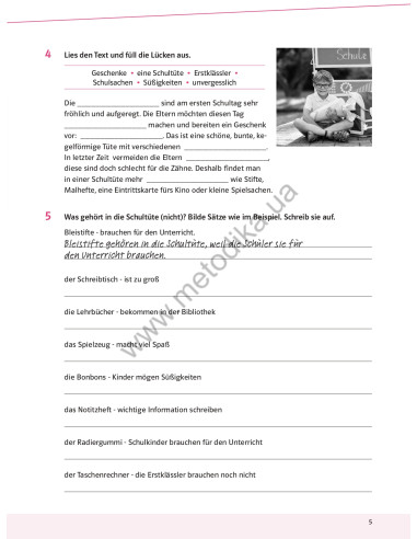 Parallelen 8 neu. Робочий зошит для 8-го класу ЗНЗ (4-й рік навчання, 2-га іноземна мова) - фото 6