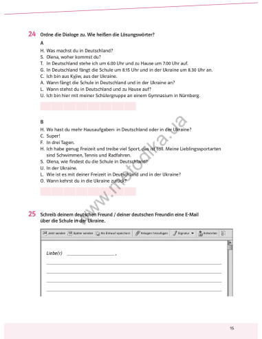 Parallelen 8 neu. Робочий зошит для 8-го класу ЗНЗ (4-й рік навчання, 2-га іноземна мова) - фото 16