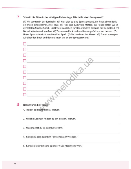 Parallelen 8 neu. Робочий зошит для 8-го класу ЗНЗ (4-й рік навчання, 2-га іноземна мова) - фото 19