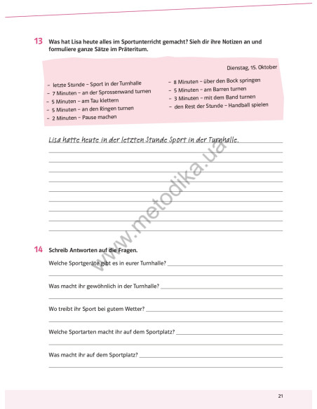 Parallelen 8 neu. Робочий зошит для 8-го класу ЗНЗ (4-й рік навчання, 2-га іноземна мова) - фото 22