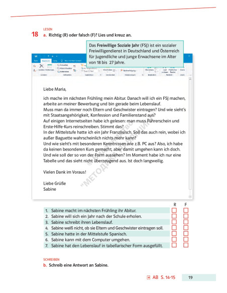 Parallelen 9 neu. Підручник для 9-го класу ЗНЗ (5-й рік навчання, 2-га іноземна мова) - фото 20