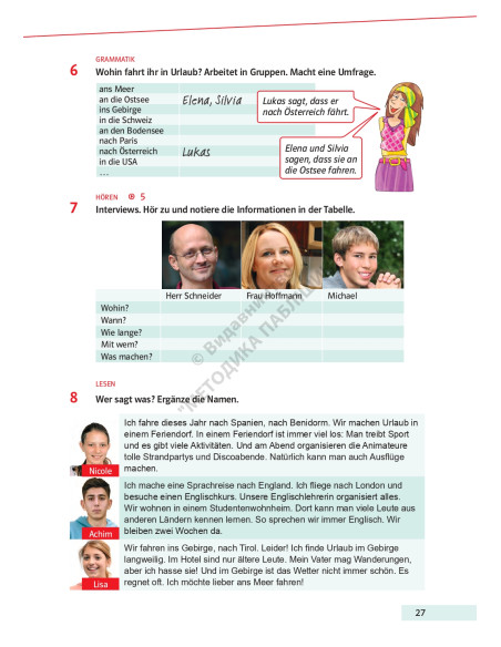 Parallelen 9 neu. Підручник для 9-го класу ЗНЗ (5-й рік навчання, 2-га іноземна мова) - фото 28